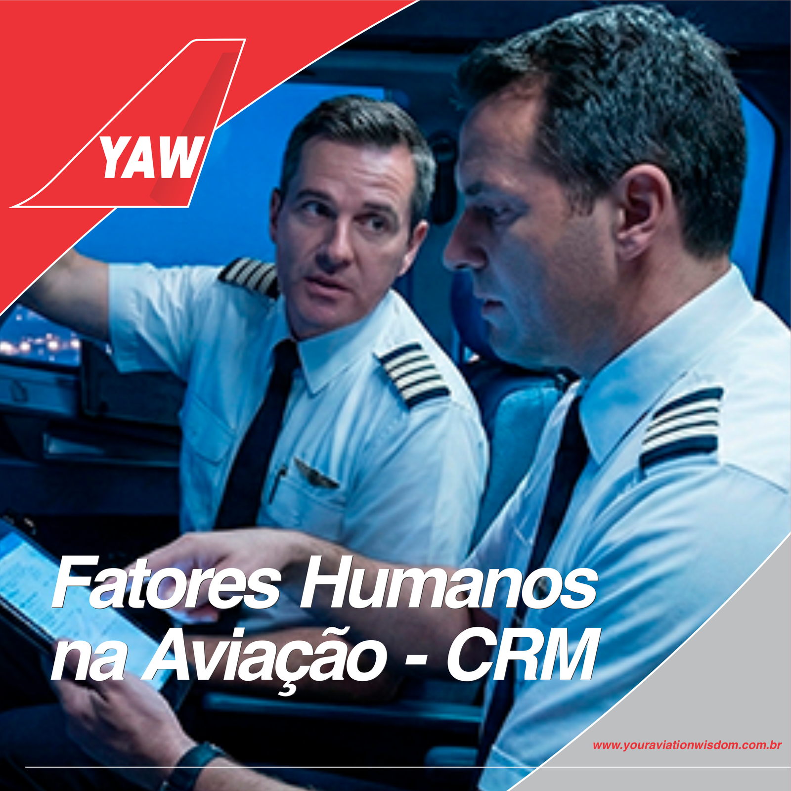 Fatores Humanos na Aviação Civil CRM